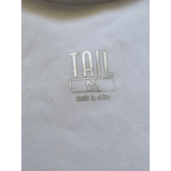 Tail Golf Dress White Women's Medium Pleated Hem Activewear Sporty Sleeveless - Image 4