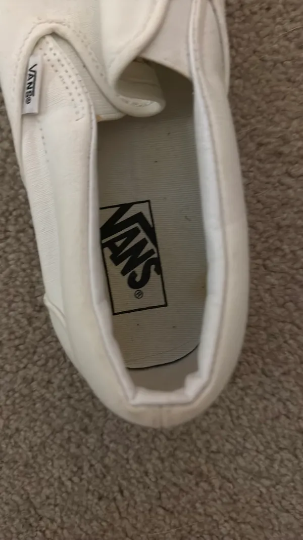 Vans Unisex Slip-On White shoes - Image 6