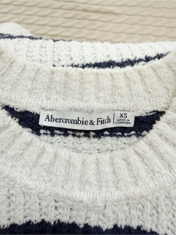 Abercrombie & Fitch Textural Crew Sweater Shell Tank - Image 4