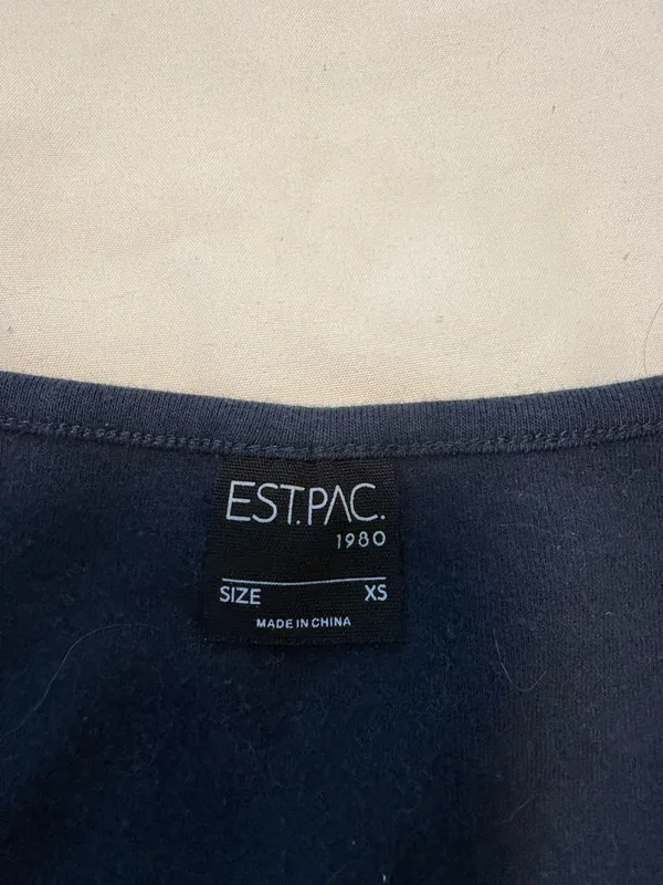 PacSun Navy Cropped Top - Image 3