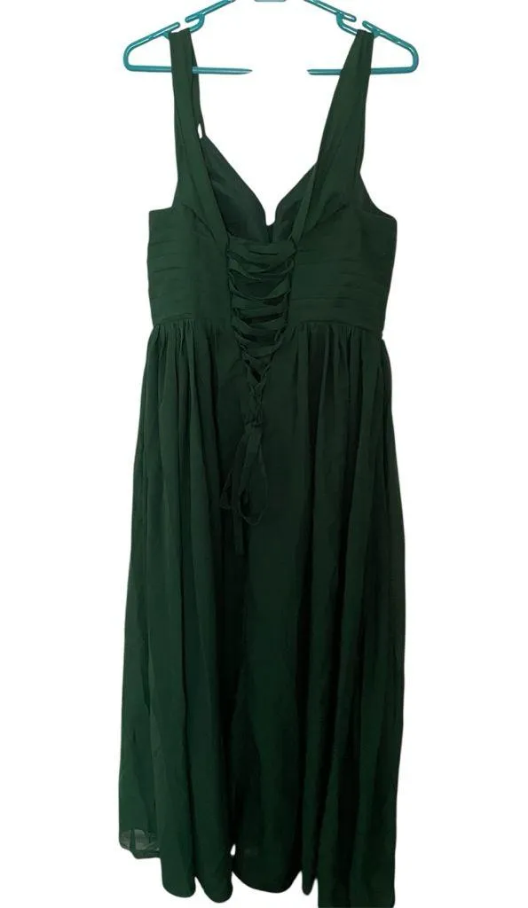 Wedding Dress Green Size 12 - Image 3