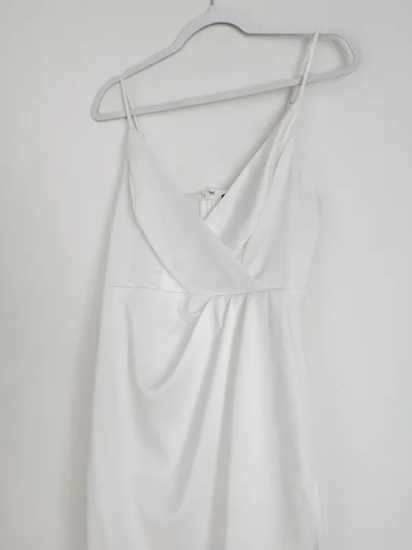 White Midi Dress - Image 3