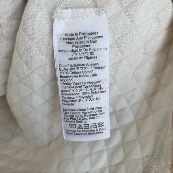 J. Crew Reversible Quilted Pullover Sweater - Image 3