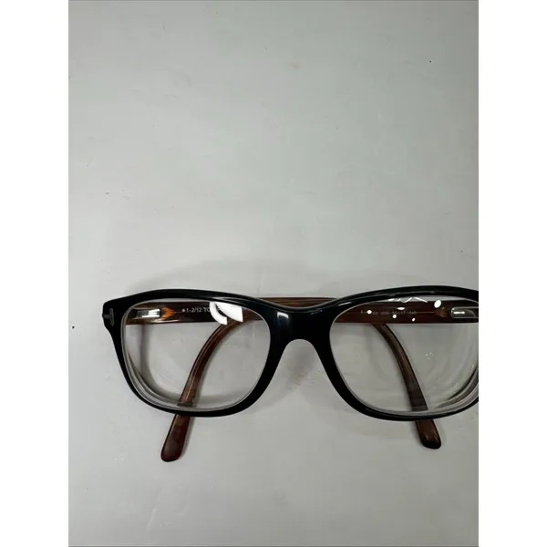 Tom Ford TF5163 005 Eyeglasses Black Havana 55-17-145 Italy Case EUC - Image 3