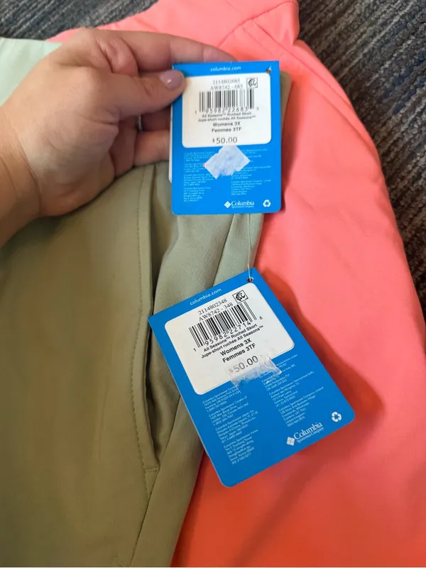 Columbia 3XL Skort Bundle 2 Pack NWT Ruched Side Tie Skorts - Image 4