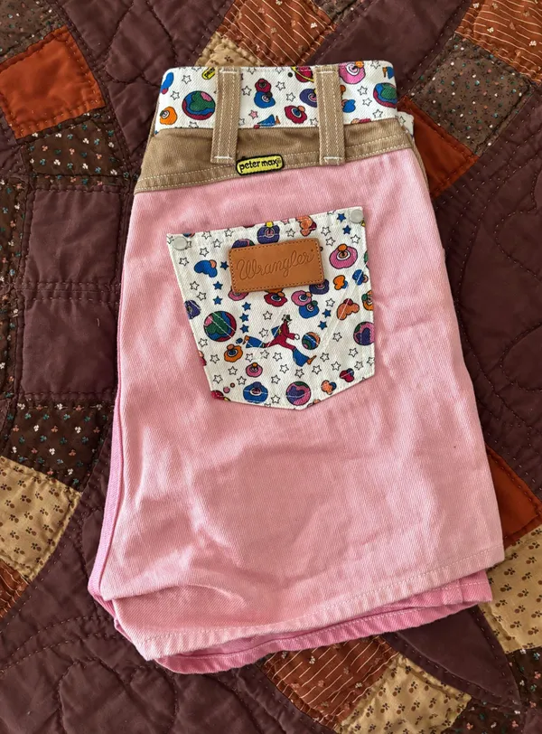 Vintage Wrangler Petermax denim shorts - Image 4