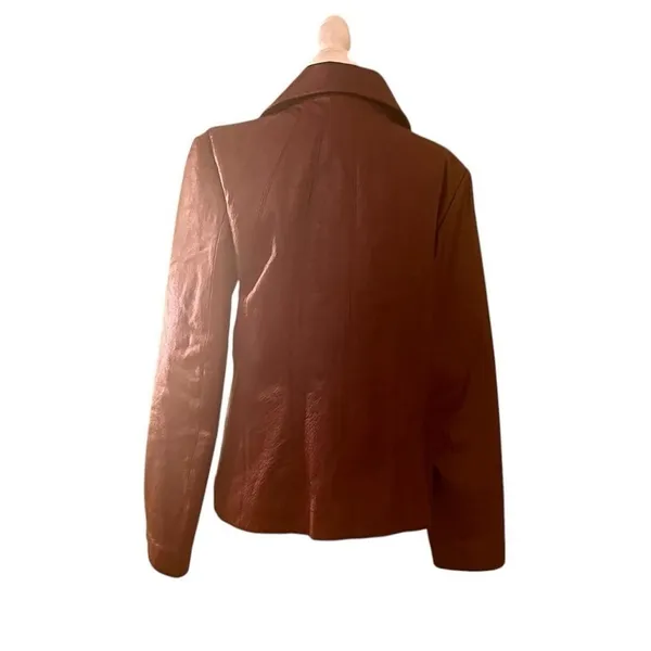 East 5th Vintage Burgundy Leather Jacket - Image 6