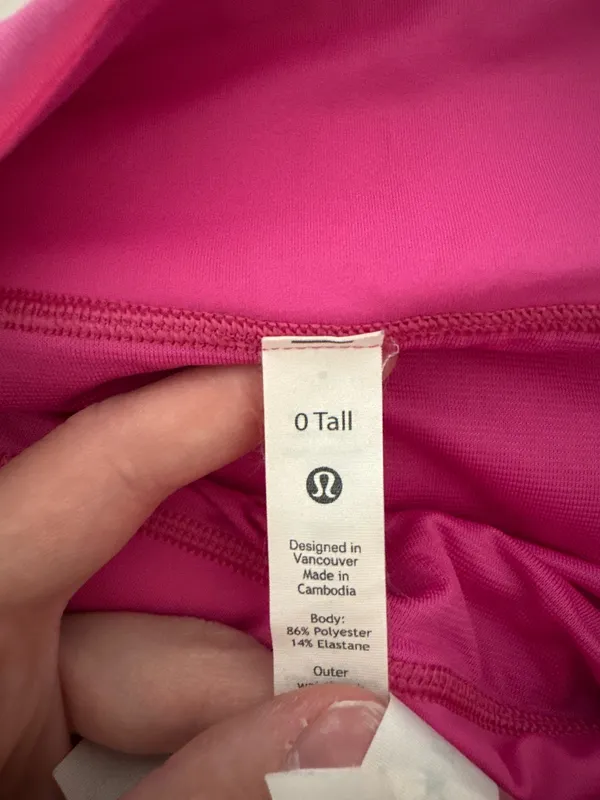 Lululemon Shorts Hotty Pink Hot 2.5" - Image 2