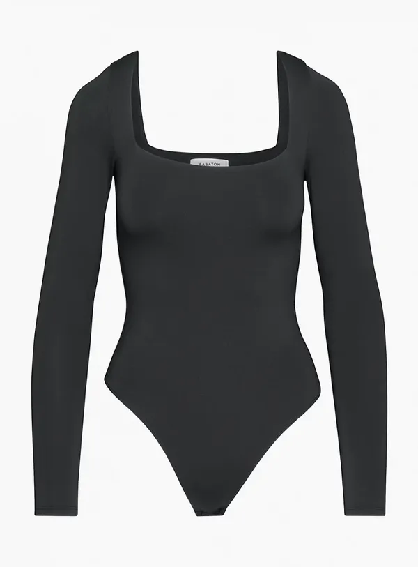 Contour Squareneck Longsleeve Bodysuit - Image 6