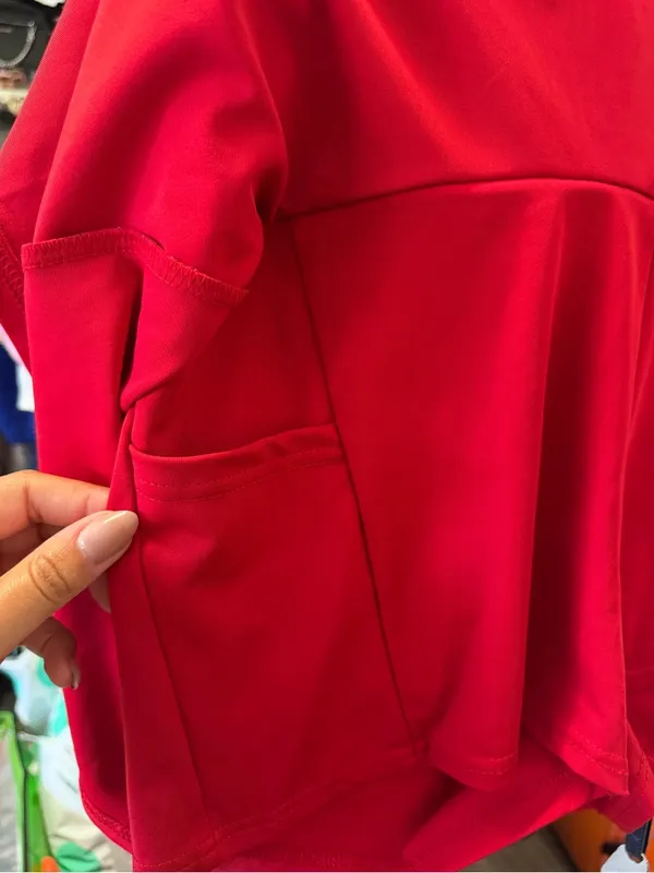 Amazon Active Women’s Red Golf Skirt - with Built in Shorts. Size: Xtra Large - Image 5