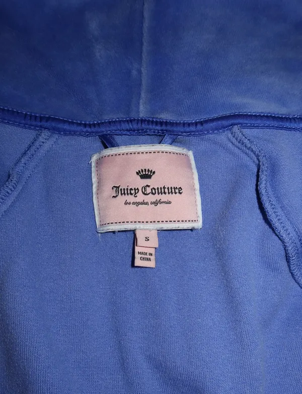Juicy Couture Velour Ruffle Hem Robe - Image 3