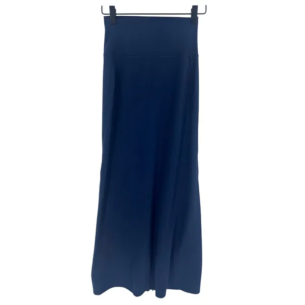 Lululemon Nulu Slim-Fit High-Rise Maxi Skirt Club Blue XXS‎ - Image 4