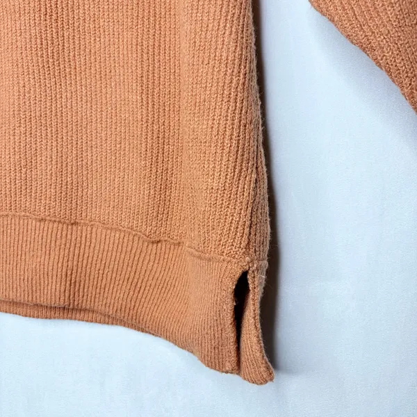 Aerie Burnt Orange Crew Neck Sweater - Image 6
