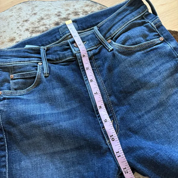 MOTHER‎ The Mid Rise Dazzler Ankle In Pardon My French Size 26 - Image 10