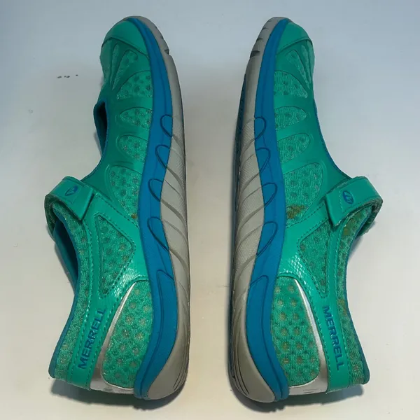 Merrell Crush Glove MJ Womens 8.5 Mint Leaf Green Barefoot Vibram Sneakers - Image 9