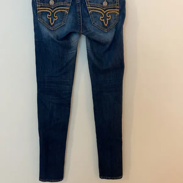 Dark Wash Rock Revival Calli Jeans - Image 7