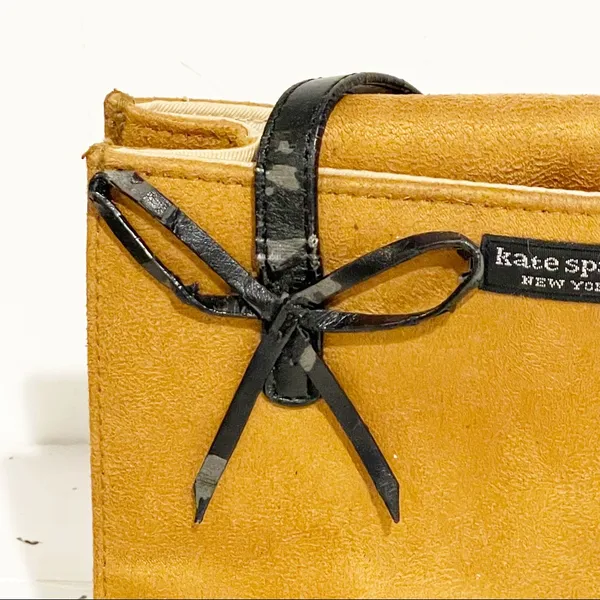 Kate‎ Spade Vintage Mini Brown Faux Suede Handbag - Image 3