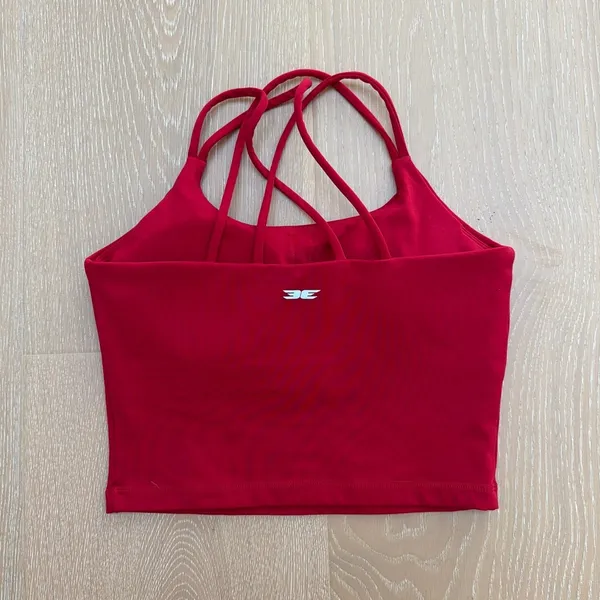 Elite Eleven Tank Top Aura Thin Strap Size S Red - Image 2