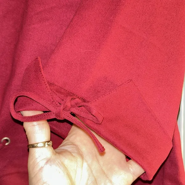 Harley Davidson Size XL Maroon 3/4 Sleeve Lightweight Jacket - Image 10