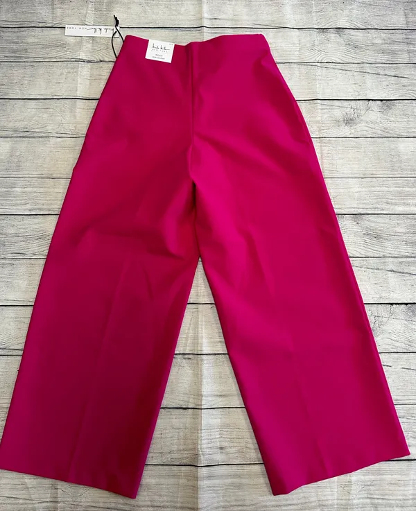 Wide Leg Cropped Dress Pants - Image 2