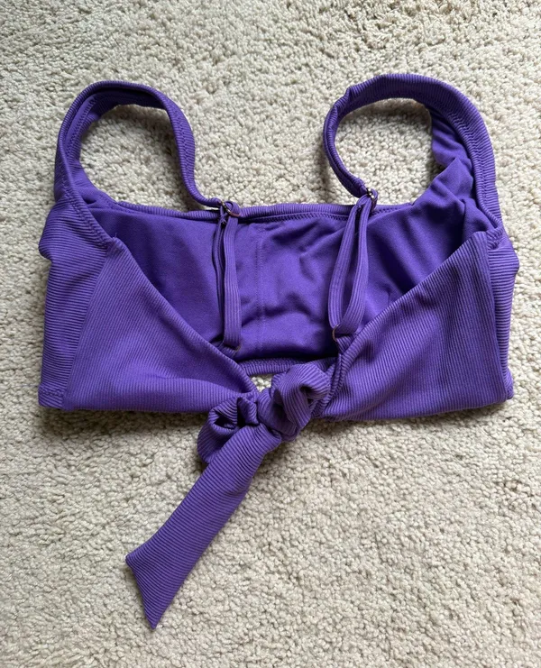 Bar lll Purple Swimsuit Top - Image 3