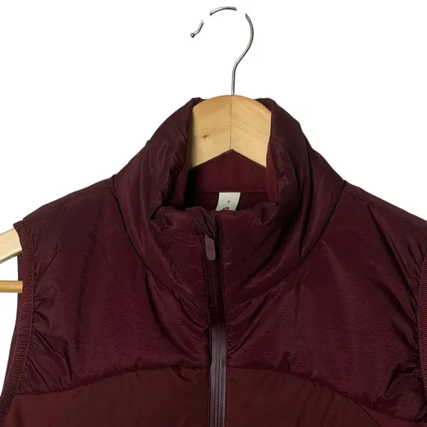 Lululemon Down For It Vest Red Merlot - Image 7