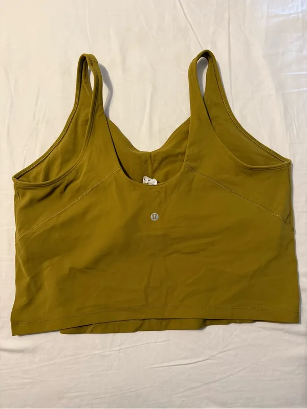 lululemon align tank Mustard Yellow - Image 4