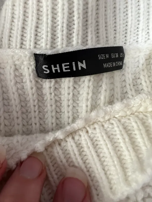 SheIn chunky knitted pull over sweater - Image 7