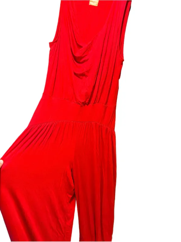 Free People Free-est Royale One-Piece Size L NWT Red Scarlet - Image 6
