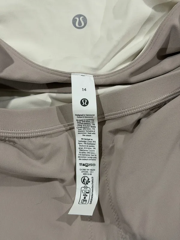 lululemon athletica Cream Spaghetti-Strap Tank - Image 4