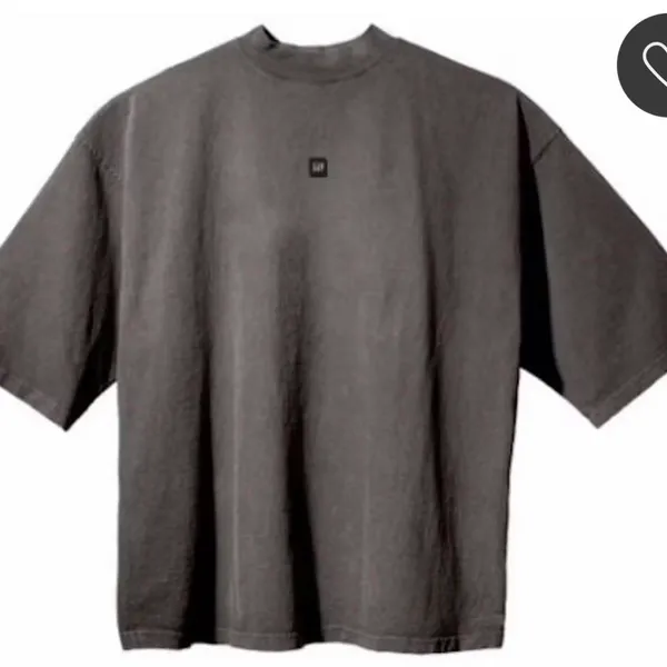 Yeezy x Gap grey canvas oversized tee  - Image 4