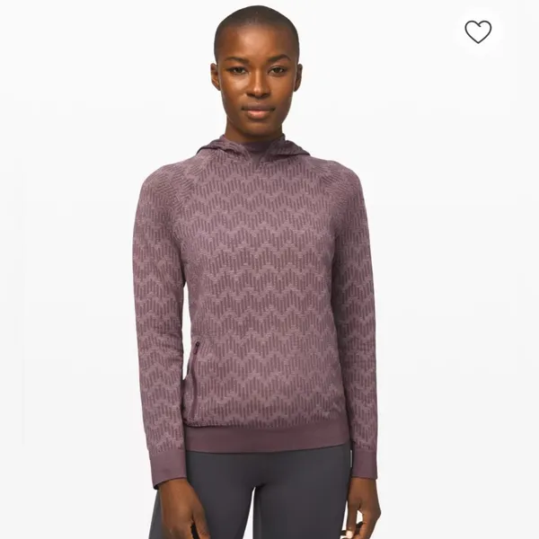 Lululemon Rest Less Hoodie Relaxed Women's Size Small Antique Bark / Smoky Blush - Image 2