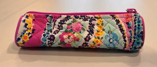 Vera Bradley | Wildflower Paisley, On A Roll cosmetic case. - Image 6