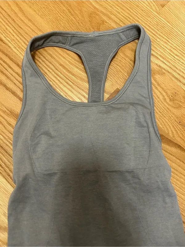 lululemon athletica Gray Racerback Tank - Image 2