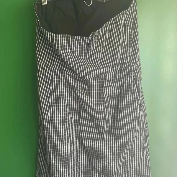 CLEARANCE! Outback Red Sundress‎ Summer Dress Size 14 Black White Strapless - Image 3