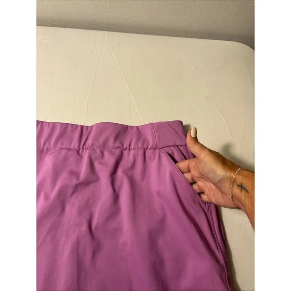 Columbia Size Large Skort Purple Pockets A-Line Athletic Tennis Golf Hike Skirt - Image 3