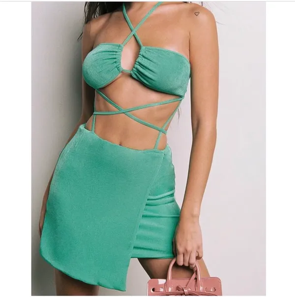 Tigermist Cutout Dress - Image 4