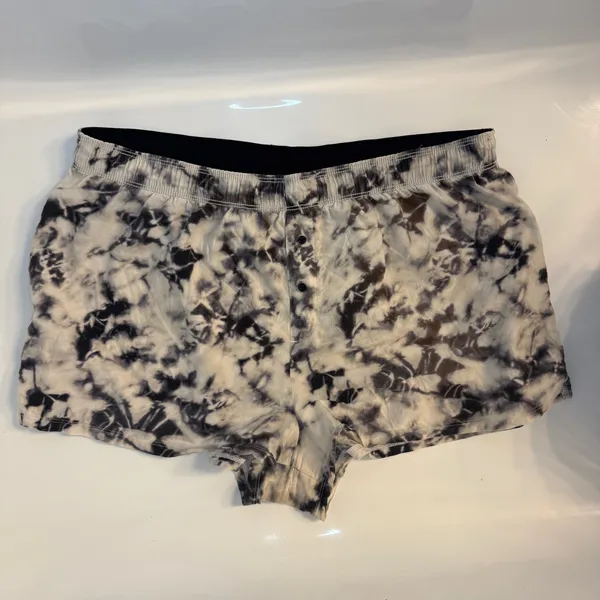 PINK Victoria's Secret Tie Dye Sleep Shorts Loungewear Pajama L/G - Image 2