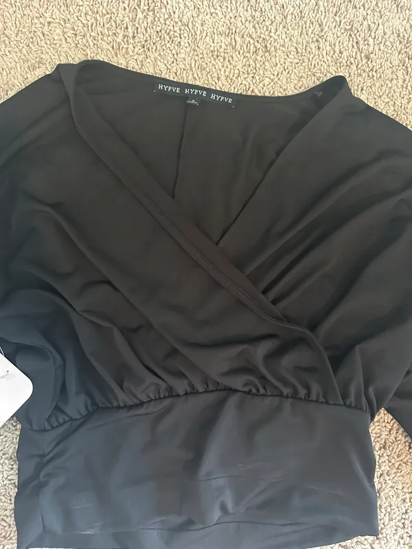 HYFVE Dress Up Black Long Sleeve Gameday Top - Image 2