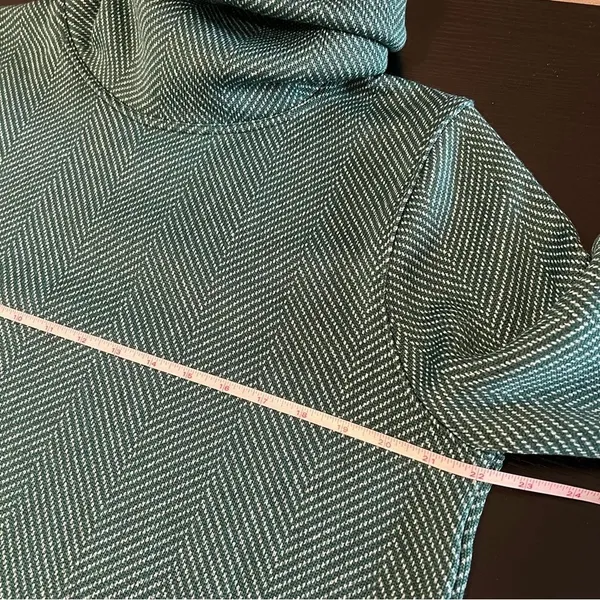 J. Crew Women’s Long Sleeve Funnel Neck Pullover Sweater Green XL‎ - Image 11