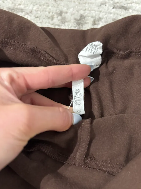 Tilly’s fold over flare leggings - Image 2