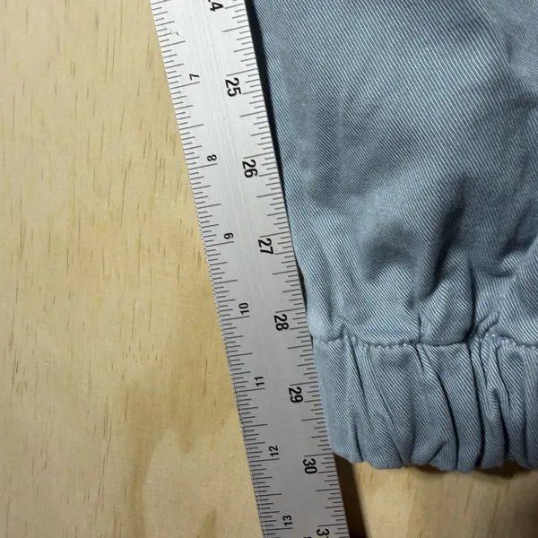 BDG Urban Outfitters‎ Jogger Pants Womens Medium Blue High Rise Tapered Ankle - Image 5