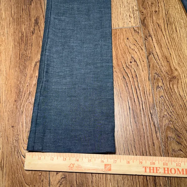 Express‎ Columnist Gray Stretch Dress Pants Black Trim Size 4R Corpcore Y2K work - Image 3