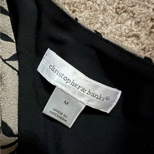 Christopher & banks medium black‎ cardigan - Image 6