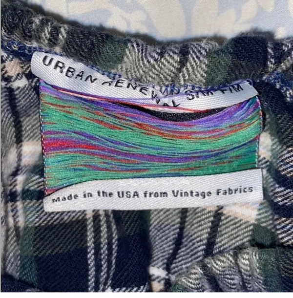 Urban Renewal Urban Outfitters Plaid Tube Top - Image 4
