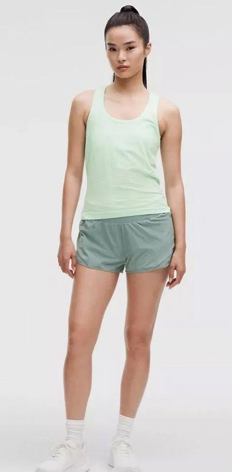 Lululemon NWT Swiftly Tech Racerback Tank Top 2.0 Waist Length - Sea Mist - 8 - Image 2