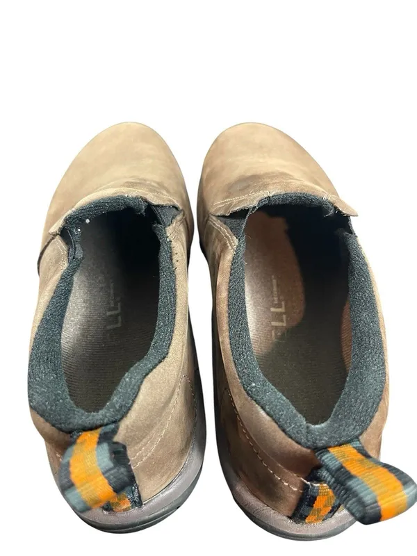 Merrell Jungle Moc Nubuck Brown Slip On Comfort Shoes Womens Size 8 - Image 4