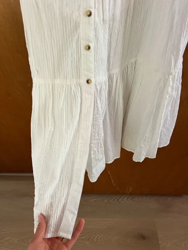 Billabong white beach flowy dress  - Image 3
