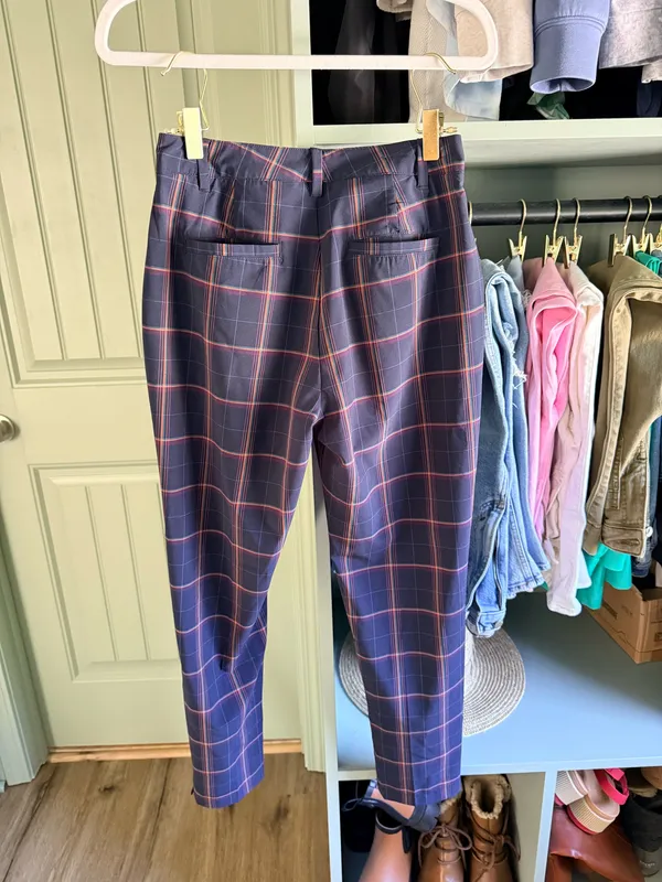 Walter Hagen Women’s Clubhouse Traditional Plaid Ankle Pants - Image 3