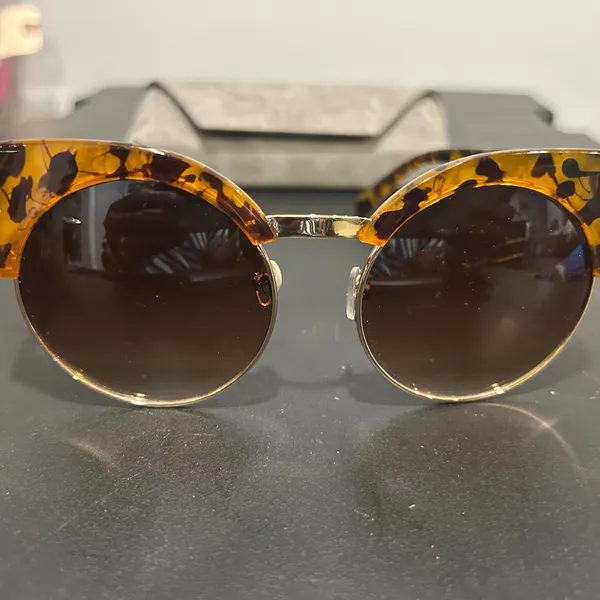 Tortoise Shell Sunglasses Brown - Image 11